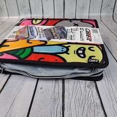 Case It 3″ Zip Tab Deluxe Funny Critters Expanding File Binder w/Strap