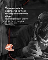 E4043 Aluminum Stick Electrode Rod – 0.5 lb
