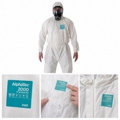1 Pack Tyvek Coverall Bunny Suits With Hood Elastic Wrists and Ankles ALL SIZES