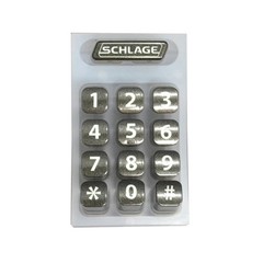 SCHLAGE 44487247 Keypad Membrane CO Series Rubber Electronic Access Control
