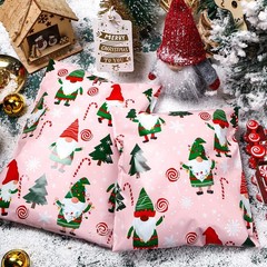 100 Pack 6×9 Christmas Poly Mailers Pretty Thick Self-Adhesive Shipping Bags