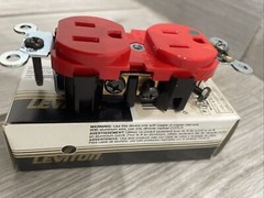 ⚡️Leviton 5262-IGR IG Duplex Receptacle Hospital Grade 5-15R Isolated 15A 125V