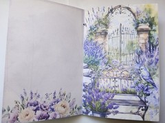 Junk Journal Blank Booklet “LAVENDER DREAMS” Vintage Purples 40pgs