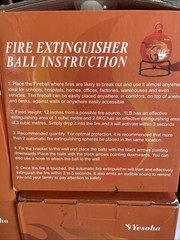 4-pack Automatic Self-Exciting Fire Extinguisher Ball. Exp12/2029 Tested.
