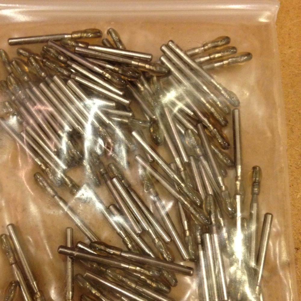 Fg ss 557 ( Short Shank )High Quality Carbide Burs 100/pk Made In Canada