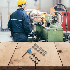 For Woodsman Essential Ten Piece Square Shaped Carbides For Your Lathe Use