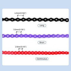 Dental Ortho Elastic Ultra Power Chain Rubber Braces Bands Long/Short/Continuous