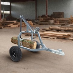 ATV Log Skidding Arch, 1600lbs Heavy-Duty Log Holder for Farm/Wood Transport