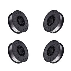 4 Pack Spool E71T-GS 0.035In Gasless Flux Core Mild Steel MIG Welding Wire 10Lb