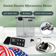 Dental Electric Brushless Micro Motor Water Tank/1:5/1:1 LED Optic Handpiece