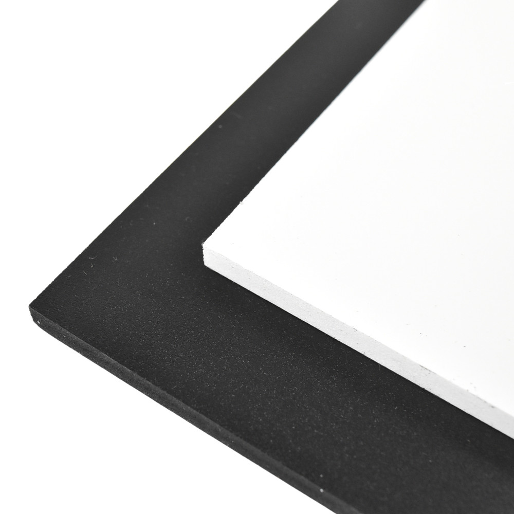 BuyPlastic Black Expanded PVC Plastic Sheet 6mm (1/4″) x 24″ x 36″