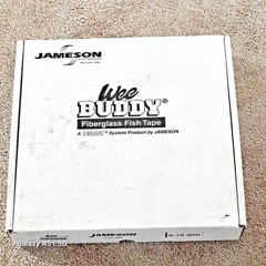 Jameson 8-18-50K Wee Buddy Fish Tape W/ 50 Ft. Of 1/8″ Fiberglass Rod NEW NOS