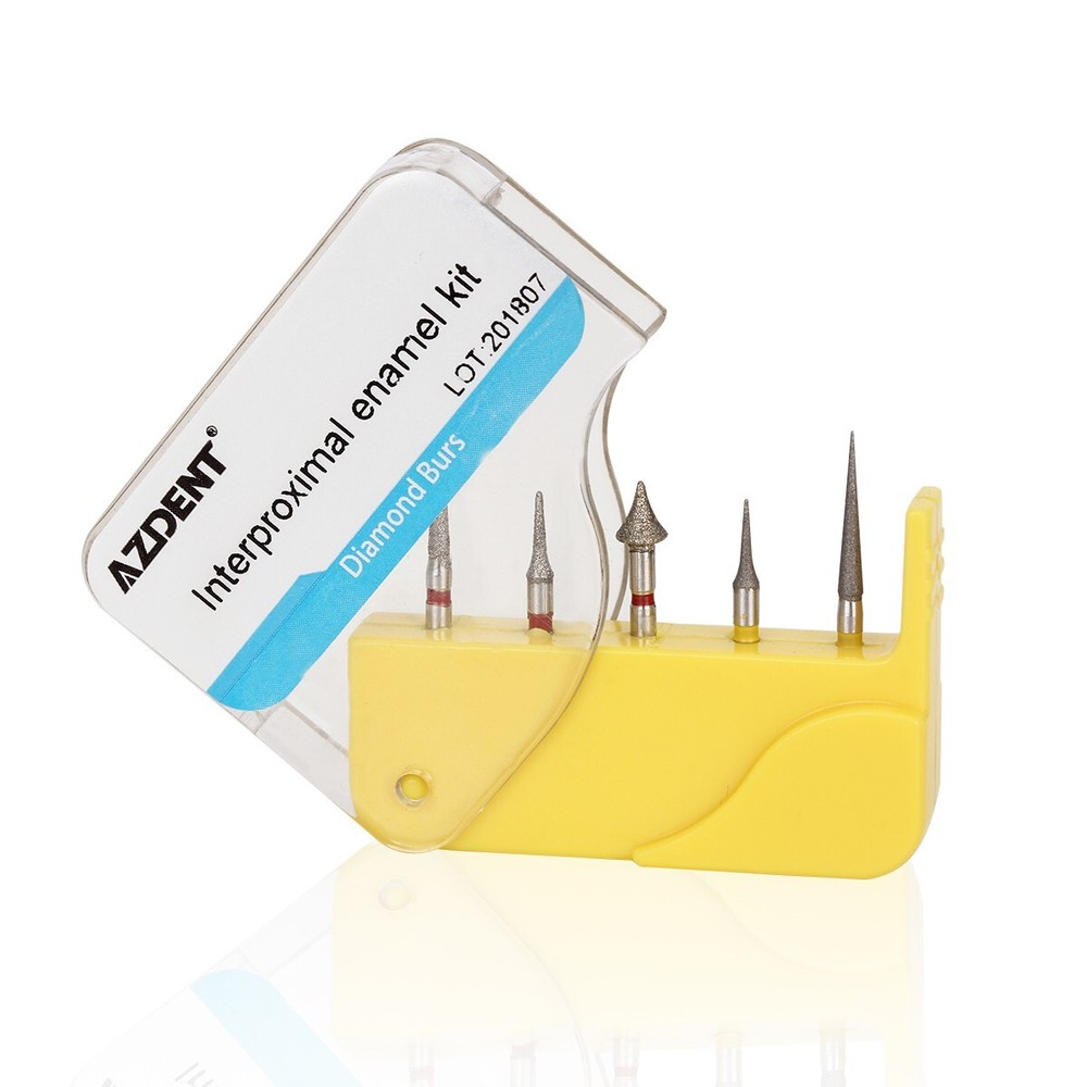 5pcs Ortho IPR Kit Interproximal Enamel Reduction FG Dental Diamond Burs