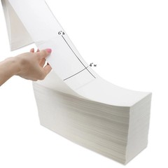 4000 – 4×6 Fanfold Direct Thermal Shipping Labels for Zebra & Rollo Printers
