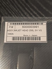 Roland ASSY INKJET HEAD 250L SV VG -640A6000003991 +ROLAND 1000015256 BRAND NEW