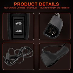 83665 Winch Remote Control For Warn M8000 M10000 M12000 VR8000 VR12000 HS9500