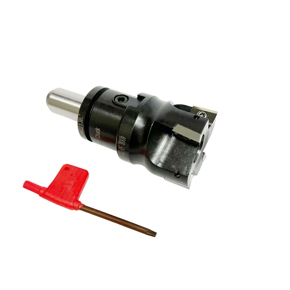 NEW ATC 3/4 2″ FACE MILL TOOL HOLDER ARBOR WITH 4PCS APKT1604 INSERTS USA
