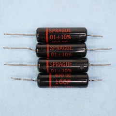 Sprague Black Beauty Capacitors 160P Qty 6 Each Variations You Choose .22 .15 +