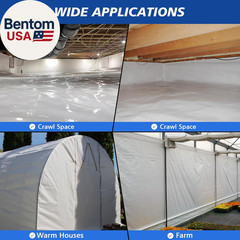 Crawl Space Vapor Barrier – 16 Mil 10′ X 50′, Concrete Vapor Barrier, Vapor Barr