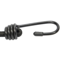 5/16 Inch x 18 Inch Black Bungee Cords Bundle of 25