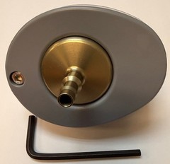 Generic CO₂ Insufflator Adapter with Tool – Compatible with PneumoSure High Flow