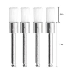 400 Disposable Dental Prophy Polishing Brush Latch Flat Type White