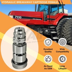 84262367 4PCS Hydraulic Breakaway Cartridge Female For Case IH 7120 7110 NEW