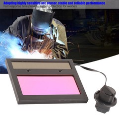 Solar Panel Welding Lens Mask Helmet Auto Darkening Tools Supplies 110*90mm