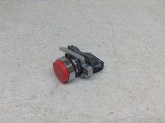 Telemecanique ZBE-102 Red Momentary Push Button Assembly ZBE102 ZBE
