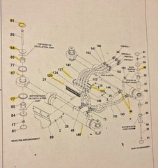 Bell Heavy Equipment 4206D Hydraulic Heavy Duty HOSE, Steering