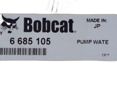 Bobcat 6685105 WATER PUMP