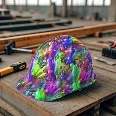 Colorful Paint Splashes – 20″ x 38″ Hydrographic Film Hydro Dipping