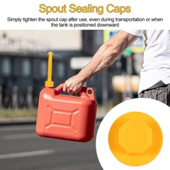 Replacement Gas Can Spout Nozzle Vent Kit for Plastic Gas Cans Old Style Cap