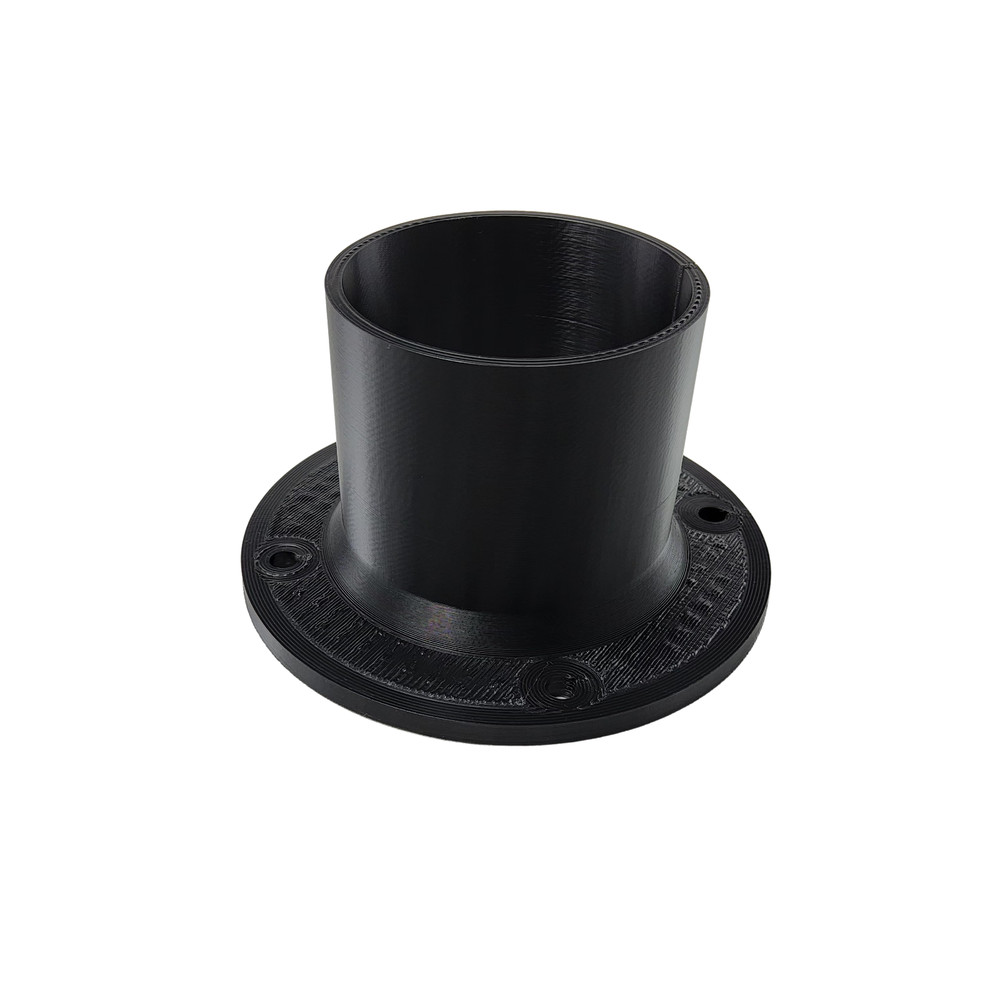 2 1/2″ (2.5), Duct Hose Flange Connecter, Port, Flexible Hose, in. inch, New