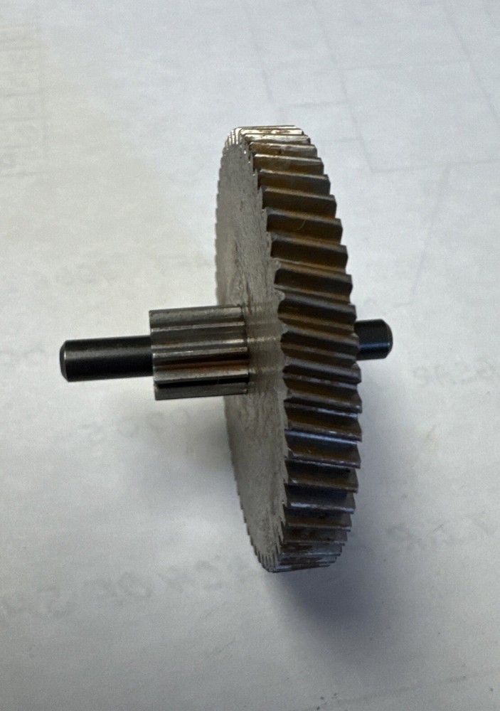 58 Tooth Steel High Speed Spur Gear for Dayton 3M125 and Von Weise V00212EO08
