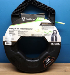Southwire Simpull Non-Conductive Fish Tape 75 Feet FTSP45-75NCT NEW