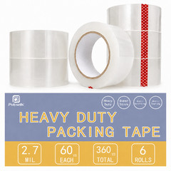 2 Mils Packing Shipping Tape 1.88“ x 110 Yards Carton Sealing Clear Packing Tape