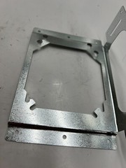 Box of 100- Hubbel 2-Point Box Mounting Bracket for Left/Right Side Stud Mount