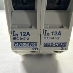 Telemechanique 12 AMP Circuit Breaker GB2-CB20 (2 Pcs) Telemecanique