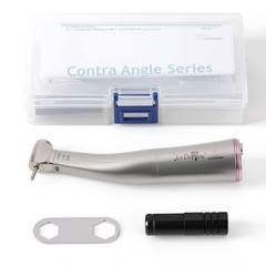 Dental 1:5 Increasing Electric LED Contra Angle Handpiece Mini Head 4 Spray USA