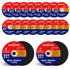 20PC Cut-Off Wheels 3 X 3/8inch Metal&Stainless Steel Cutting Wheel Cutting Disc