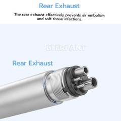 Dental LED 45° Degree Surgical High Speed Handpiece 2/4H Push Button E-generator