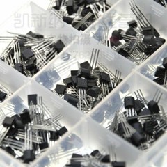 Portable 600pc 15Value NPN PNP Transistor TO-92 Assortment Kit Set With Box