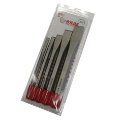 Wilde 5pc Cold Chisel Set 5/16″ to 3/4 Inch MADE IN USA High Carbon Steel