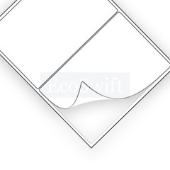 (10) 8.5 x 5.5 XL EcoSwift Shipping Half-Sheet Self-Adhesive eBay PayPal Labels