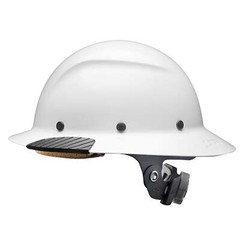 Lift Safety DAX Carbon Fiber Full Brim Hard hat White HDC-18WG (New Blemished)