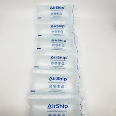 AIRSHIP® Air Pillow Film Bubble Cushion Roll for Packaging 2300ft 8″x4″ 7000pcs