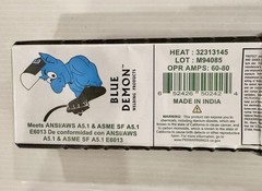 E6013 X 3/32″ Electrode 5 lb Blue Demon New & Factory Sealed