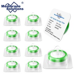 Syringe Filters 0.22um Sterile PES,33mm,Hydrophilic,Lab Filters,Sample Prep,10Pk