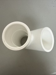LESSO 475-012 1-1/4” PVC Wye Fitting SCH 40 Slip x Slip x Slip White
